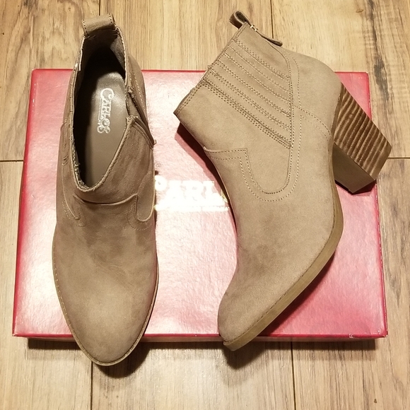 Carlos Santana Shoes - NEW Carlos Santana Daisy Booties Doe